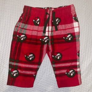 3/6m Plaid Buc-ees Pajama Pants
